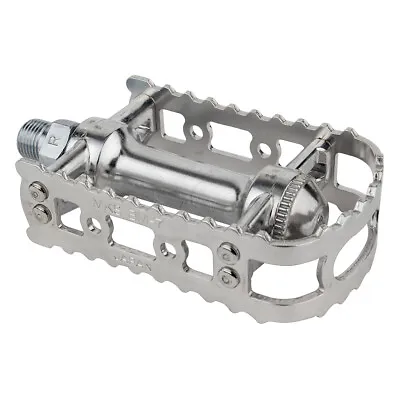 New MKS BM-7 Old School BMX Pedals : 9/16  SILVER • $39.99