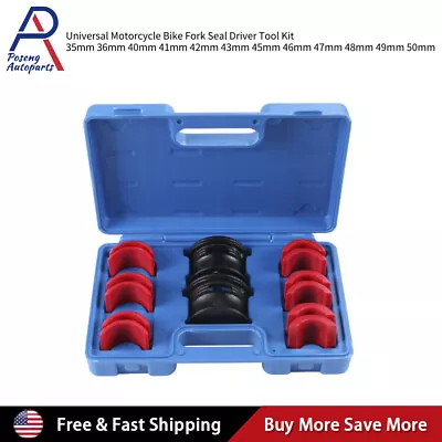 Motorcycle Bike Fork Seal Driver Universal Tool Kit 35mm-50mm Universal • $39.59