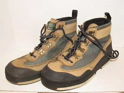 Orvis Fly Fishing Wading Boots Felt Bottom Mens 9-9.5 In Excellent Condition • $49.99