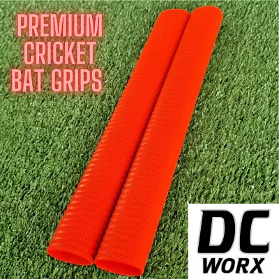 DC WORX - Traction Cricket Bat Grip - Red - Premium Quality  - AU Stock • $8.25