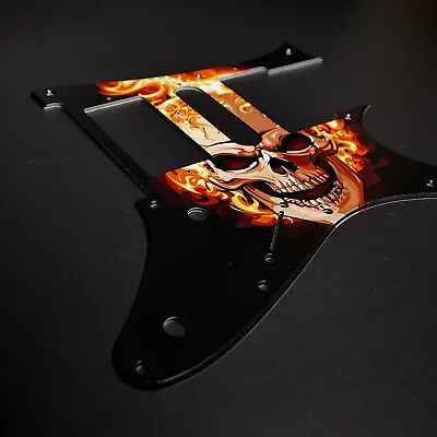 Ibanez RG Series Pickguard • Burning Skull • Custom Pickguard • Graphic • $64