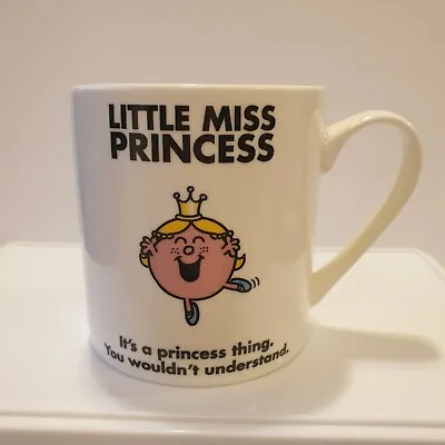 £12.99 • Buy Sanrio 2017 Mr Men Little Miss Princess Thing White Mug New Without Tags