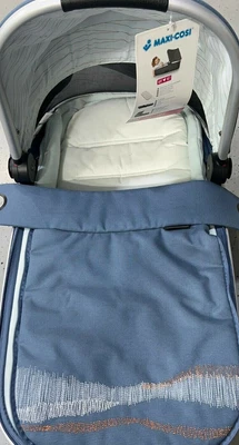 £103.71 • Buy Maxi-Cosi Oria Baby Tub, Large, Comfortable Stroller Attachment (0-9kg), Essential Blue