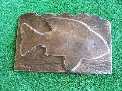 Fishing Mould Mold Plaque Sign Cement Garden Ornament ***can Be Personalised*** • $34.99