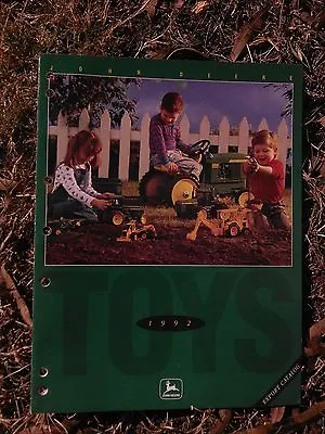 John Deere ERTL Replicas Toy Catalogue Dealer's Brochure 1992 • $5