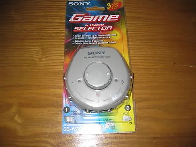 Sony Game & Video Selector Av Selector Sb-v31g/brand New • $15