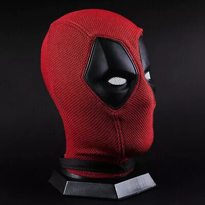 Halloween Carnival Cosplay Deadpool Costume Mask Superhero Cosplay Knitted LOVE • $36.71