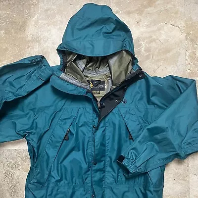 Moonstone Goretex Full Zip Raincoat Men's Medium Waterproof Jacket Windbreaker • $69.99