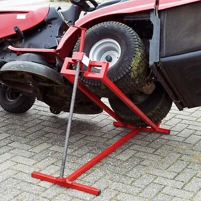 Adjustable Lawn Mower Lift 800lb Lawn Tractor Lifter Universal Lawn Tractor Lift • $86.09
