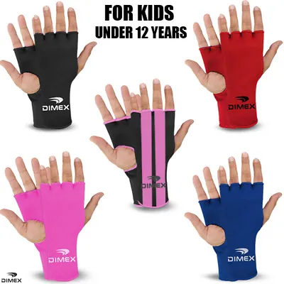 Kids/Junior Boxing Fist Hand Inner Gloves Bandages MMA Muay Thai Punch Wraps • £2.20