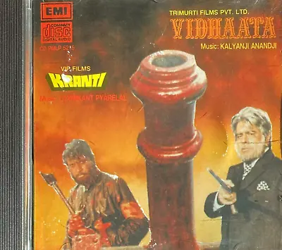 £24.99 • Buy KRANTI / VIDHAATA CD Laxmikant Pyarelal / Kalyanji Anandji * BOLLYWOOD HINDI
