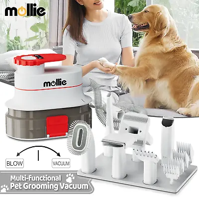 $99.99 • Buy Pet Grooming [VACUUM+BLOWER] Kit Professional Dog Hair Dryer Shedding Brush Tool