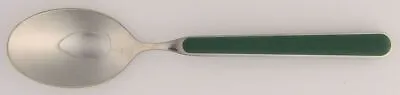 Mikasa Fantasia-Hunter Green  Place Oval Soup Spoon 818543 • $5.99