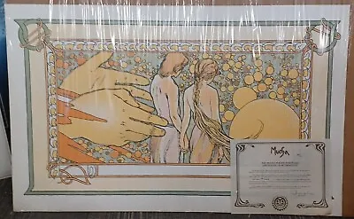 1982 ALPHONSE MUCHA Poster Portfolio 23x37 Inch POSTER LIMITED 1232/5000 • $74.99