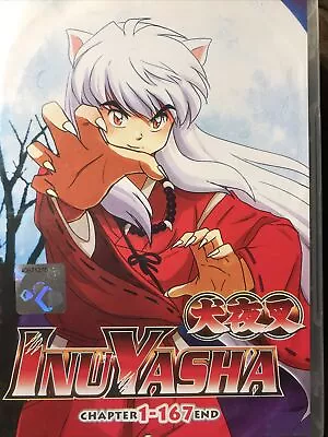 Inuyasha Dvd Complete Series Box Set 1-167 • $4.41