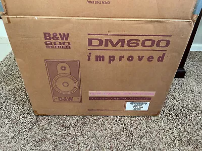 B&W Bowers & Wilkins DM600i Speaker Shipping Box Carton • $30