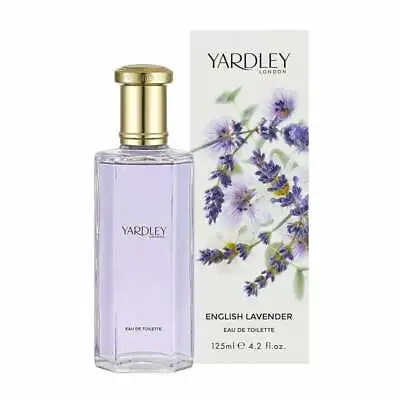 Yardley English Lavender 125ml Edt Spray For Her - New Boxed & Sealed - Free P&p • £13.95