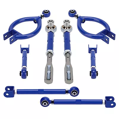 Rear Camber Kit+Traction Arm+Toe+ Front Tension Rod For Nissan 240SX 1989-1994 • $399.44