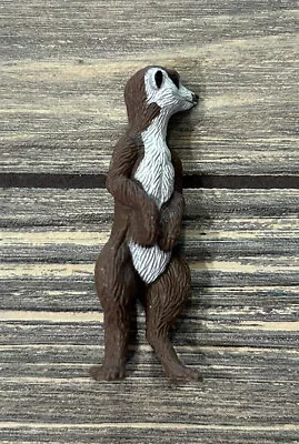 Mongoose Meerkat Brown White Figure Figurine Toy 2.5” • $10.19