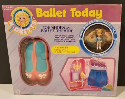 1989 Meritus Kidgetts ~ Ballet Today~ Sealed New In The Box • $29.88