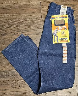 Vintage Men's Size 28 X 32 Pro Rodeo Jeans Fit Over Boots Wrangler New With Tags • $43.95