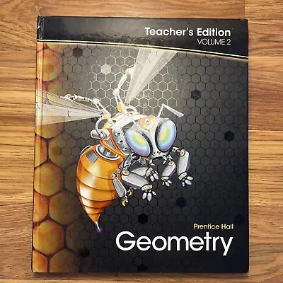 Geometry Teacher's Edition Volume 2 Prentice Hall Geometry Ships Fast • $24.63