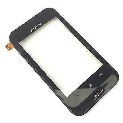 £5.49 • Buy 100% Genuine Sony Xperia Tipo ST21i Front Fascia+digitizer Touch Screen Black