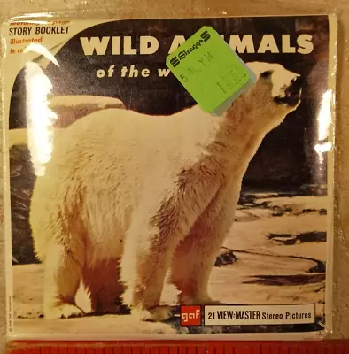 VTG - View Master REELS - Wild Animals Of World Nature Bear - GAF Corp - 3 Reels • $10