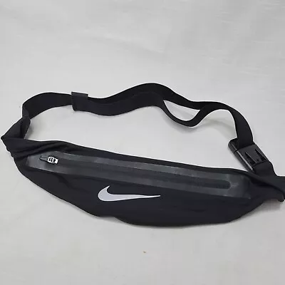 Nike Black Waist Adjustable Lightweight Bag Nylon Fanny Pack • $11.97