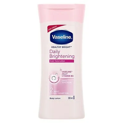 VASELINE Healthy White Daily Brightening Moisturizer Body Lotion With B3 • $11.66