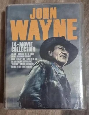 $23.99 • Buy John Wayne 14 Movie Collection Box Set *Brand New* Sealed