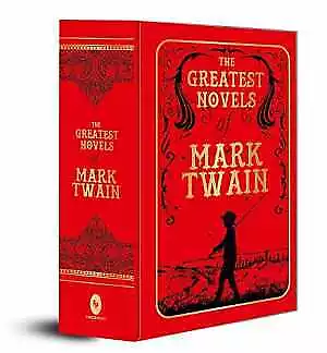 The Greatest Novels Of Mark Twain (Deluxe - Hardcover By Twain Mark - New • $22.42