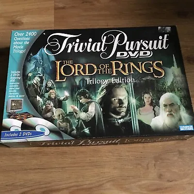 £7.99 • Buy Lord Of The Rings Trivial Pursuit DVD Trilogy Edition - Excellent Condition 