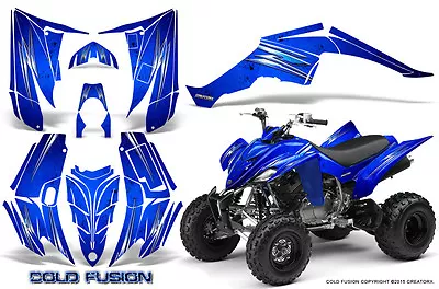 $179.95 • Buy 1yamaha Raptor 350 Graphics Kit Creatorx Decals Stickers Cold Fusion Blue