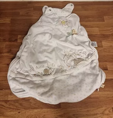 Disney 0-6 Months Baby Sleeping/Grow Bag Winnie The Pooh Good Condition • £5