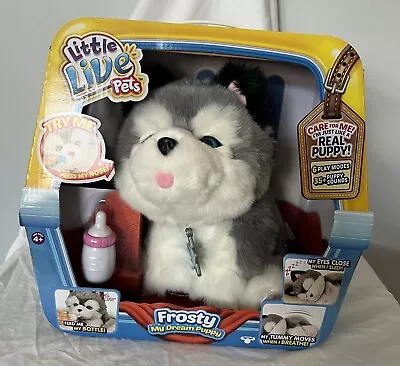 HUSKY Little Live Pets Electronic FROSTY  My Dream Puppy. WORKS! • $137