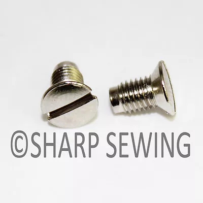 2 Screws For JUKI 1541 1541S 1508 562 563 Needle Plate Screws • $5.80