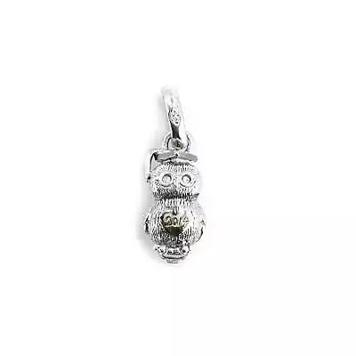 Links Of London Sterling Silver Graduation Owl Pendant Charm • £27.50