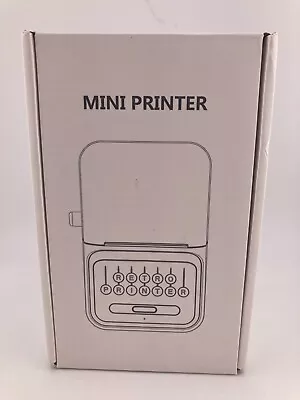 L & E Dynasty Mini PRINTER Inkless Label Printer Wireless Thermal Paper • $30