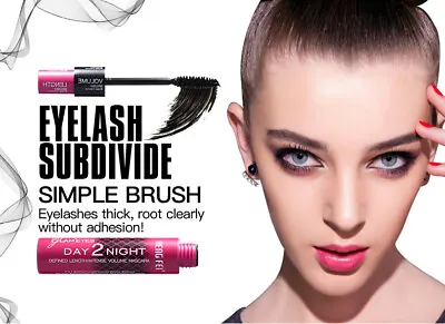 Double Effect Waterproof Silk Fibre Extension Volume LongLasting Eyelash Mascara • $0.72