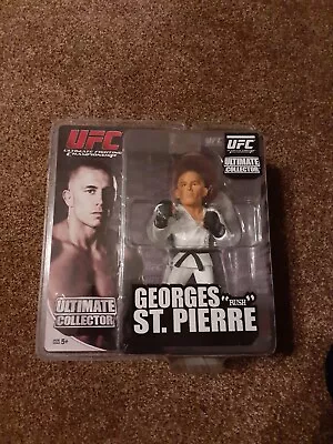 RARE NEW BOXED Georges St-Pierre UFC Round 5 RUSH Figure ULTIMATE COLLECTOR  • £19.99