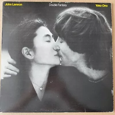 John Lennon & Yoko Ono - Double Fantasy 1980 - Vinyl LP VG To VG+/VG • £4