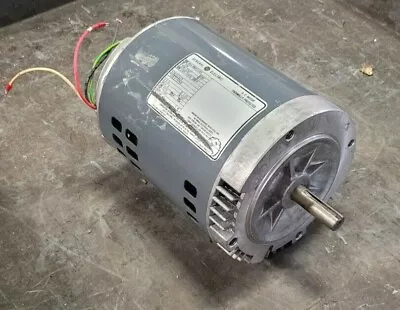 Ge 3/4 Hp Ac Electric Motor 208-230 Vac 3 Phase 1725 Rpm 56c Frame 5k43mg5338x • $44.99