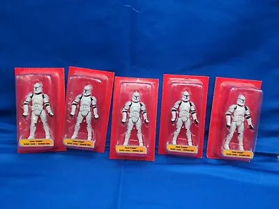 Star Wars Clone Trooper Army Builder Lot 5 Lee's Toy Review Offer Mail Away • $127.37