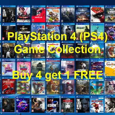 PlayStation 4 (PS4) Games - Make Your Own Gaming Lot - 🔥 Buy 4 Get 1 Free! 🔥 • $13.49