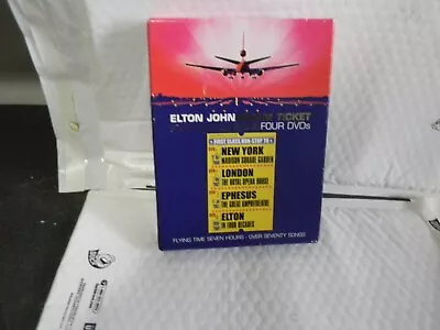 Elton John - Dream Ticket (DVD 2004 4-Disc Set) • $8