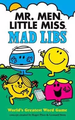 Mr. Men Little Miss Mad Libs (Mr. Men And Little Miss) - Paperback - ACCEPTABLE • $7.67