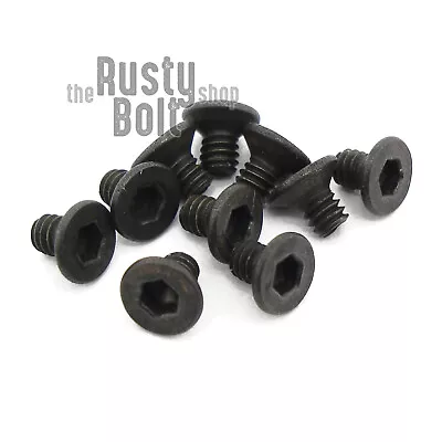 M2 X 3mm Socket Flat Head Screws 10.9 Steel Black • $2.40