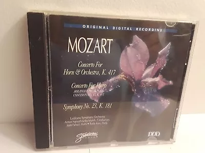 Mozart: Concerto For Harp & Orchestra K. 417 Ljubljana/Nanut (CD 1990 Michele) • $7.99