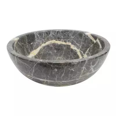 Onyx Marble Designs Vessel Sink 16  Rust Resistant Predrilled Holes Antique Gray • $194.65
